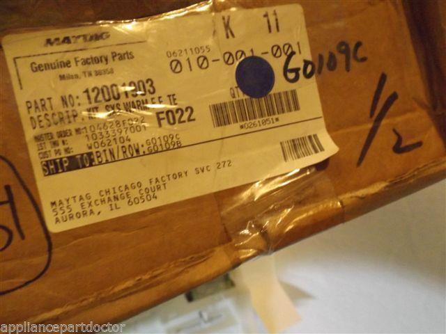 MAYTAG/AMANA REFRIGERATOR 12001903 KIT, SXS WARM F.F. TEMP. NEW IN BOX MAYTAG/AMANA REFRIGERATOR 12001903 KIT, SXS WARM F.F. TEMP. NEW IN BOX